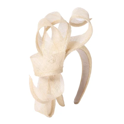Mondern Solid Color Decorative Fascinator