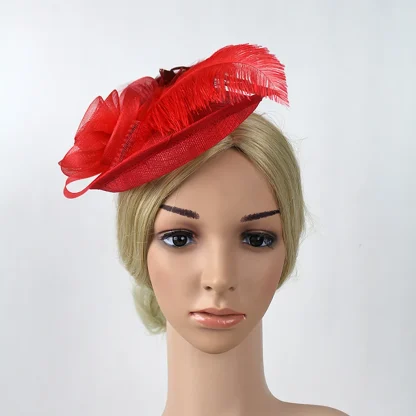 Decorative Mesh Floral Shape Headpiece - Image 12
