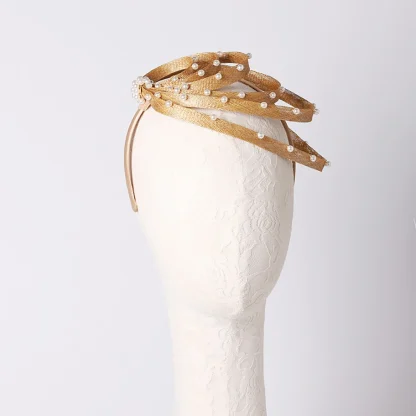 Vintage-style Beaded Cocktail Hat - Image 15