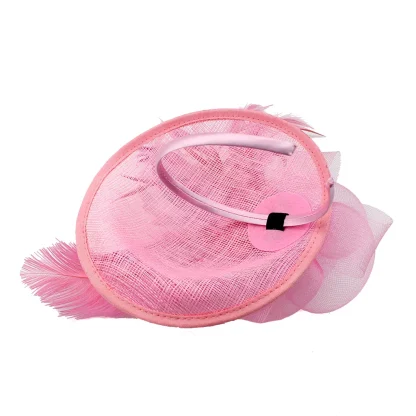 Decorative Mesh Floral Shape Headpiece - Image 9