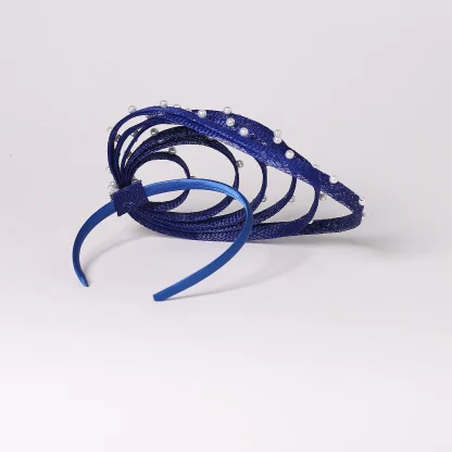 Vintage-style Beaded Cocktail Hat - Image 7