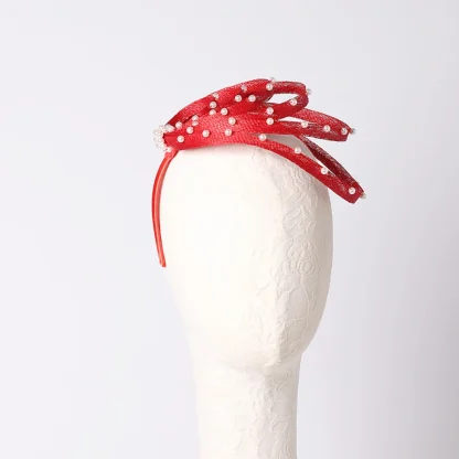 Vintage-style Beaded Cocktail Hat - Image 14