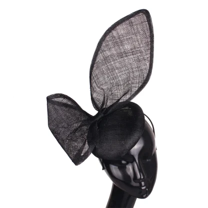 Exaggerated Bow Disc Cocktail Hat - Image 5