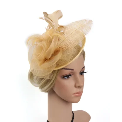Decorative Mesh Floral Shape Headpiece