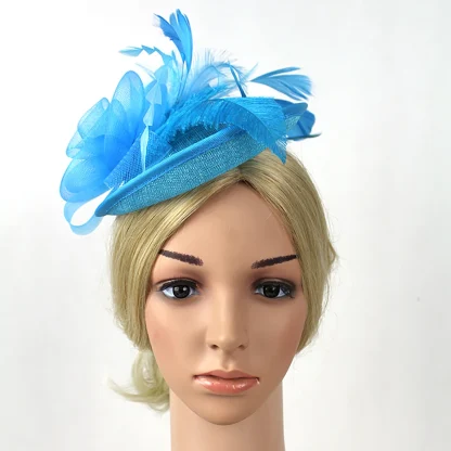 Decorative Mesh Floral Shape Headpiece - Image 13