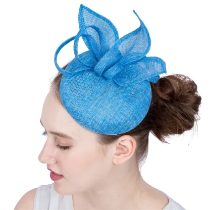 Timeless Cocktail Hat with Solid Color Design