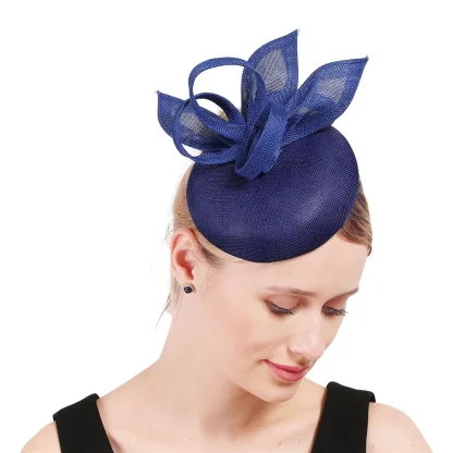 Timeless Cocktail Hat with Solid Color Design - Image 7