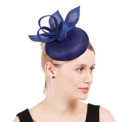 Timeless Cocktail Hat with Solid Color Design - Image 8