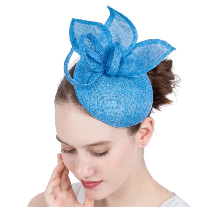 Timeless Cocktail Hat with Solid Color Design - Image 5