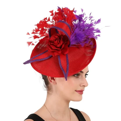 Large Disc Fascinator with Stylish Design - Image 7
