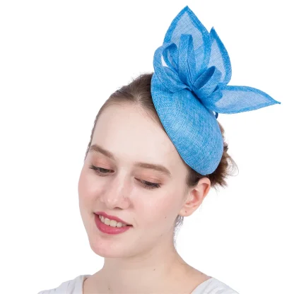Timeless Cocktail Hat with Solid Color Design - Image 3
