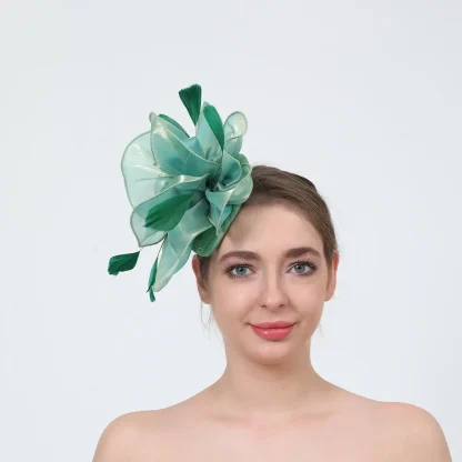 Fancy Headpiece with Clip and Headband - Image 2