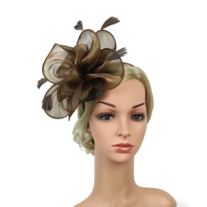Formal Fascinator with Soft Floral Design - Image 8