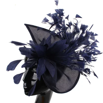 Charming Fascinator with Floral Design - Image 8