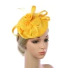 Dainty Fascinator with Solid Color Design