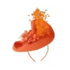 Teardrop Fascinator with Decorative Design - Image 14