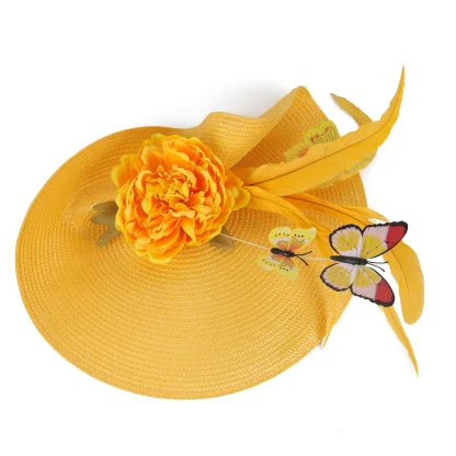 Whimsical Disc Fascinator with Butterfly Decor - Image 13
