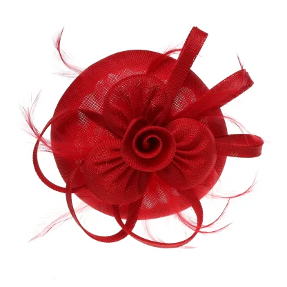Dainty Fascinator with Solid Color Design - Image 6