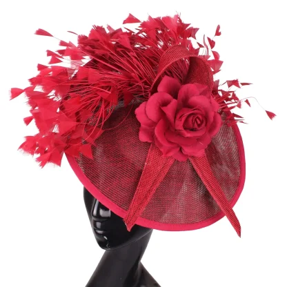 Large Disc Fascinator with Stylish Design - Image 8