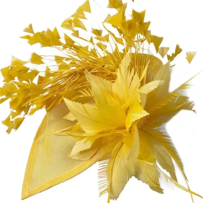 Charming Fascinator with Floral Design - Image 13