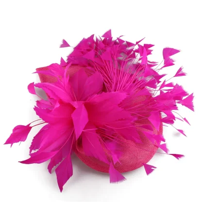 Charming Fascinator with Floral Design - Image 12