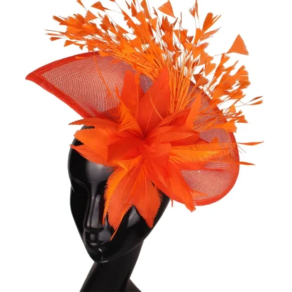 Charming Fascinator with Floral Design - Image 6