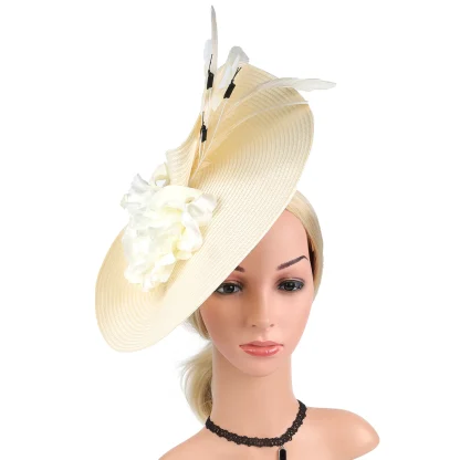Whimsical Disc Fascinator with Butterfly Decor - Image 12