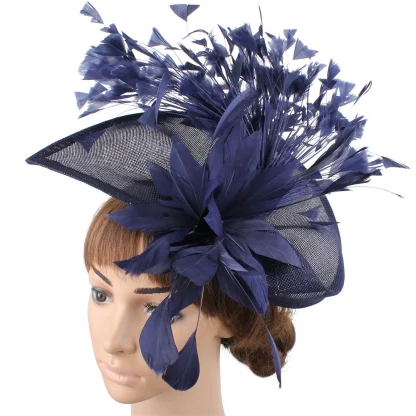 Charming Fascinator with Floral Design - Image 9