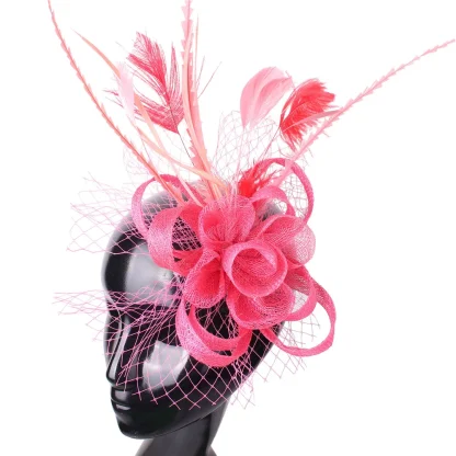 Whimsical Floral Headpiece with Clip - Image 12