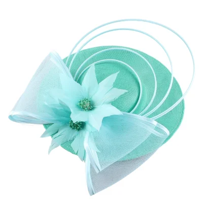 Disc Fascinator with Multilayered Round Design - Image 14