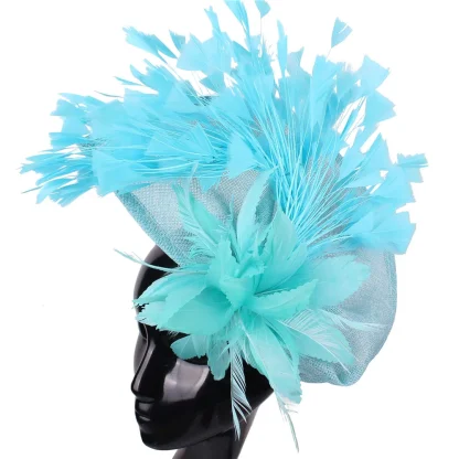 Charming Fascinator with Floral Design - Image 7
