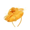 Dainty Fascinator with Solid Color Design - Image 2