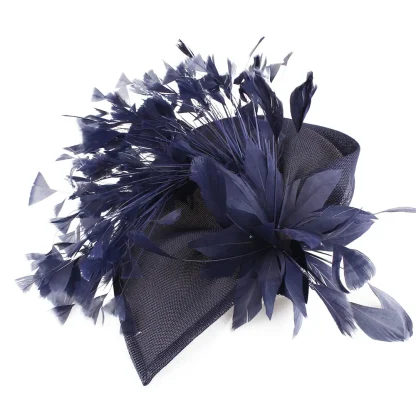 Charming Fascinator with Floral Design - Image 10