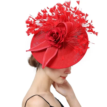 Large Disc Fascinator with Stylish Design - Image 6