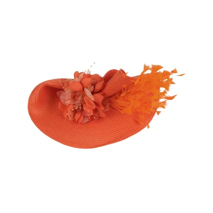 Teardrop Fascinator with Decorative Design - Image 13