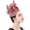 Floral Headpiece with Twisted Design - Image 5