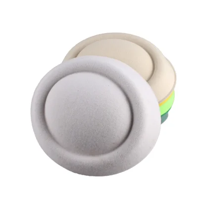 Simple Mini Round Plain Fascinators - Image 13