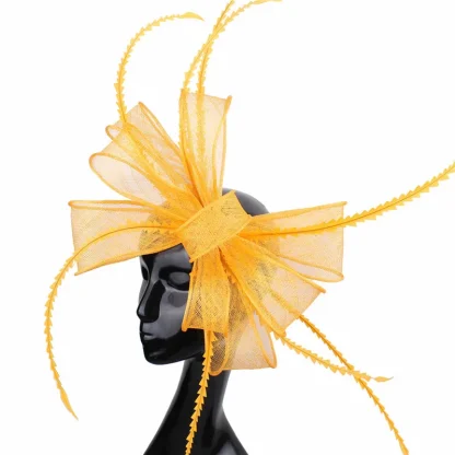 Whimsical Fascinator with Bow Decor - Image 12