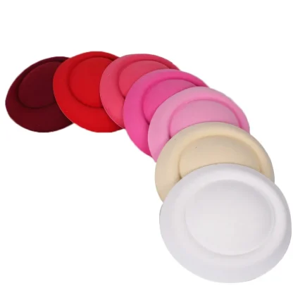 Simple Mini Round Plain Fascinators - Image 4