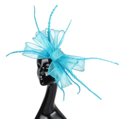 Whimsical Fascinator with Bow Decor - Image 8
