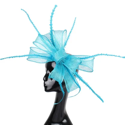 Whimsical Fascinator with Bow Decor - Image 9