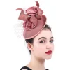 Floral Headpiece with Twisted Design - Image 4