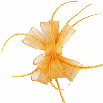 Whimsical Fascinator with Bow Decor - Image 13