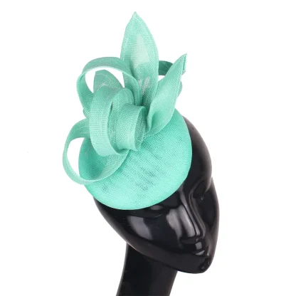 Solid Color Headpiece with Hair Clips - Image 4