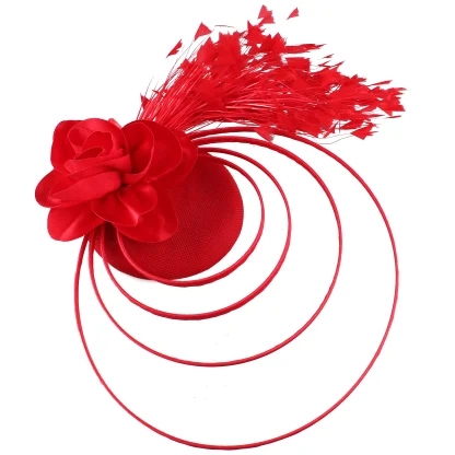 Fancy Multi Layer Design Cocktail Hats - Image 12