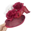 Floral Headpiece with Twisted Design - Image 10
