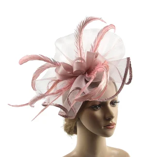 Flamboyant Fascinator with Ruffle Design