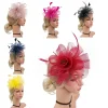 Floral Headband Fascinator with Sheer Design - Image 2