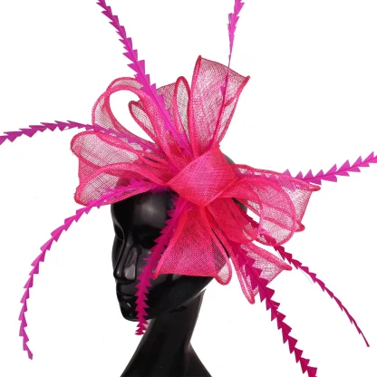 Whimsical Fascinator with Bow Decor - Image 5