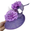 Floral Headpiece with Twisted Design - Image 7